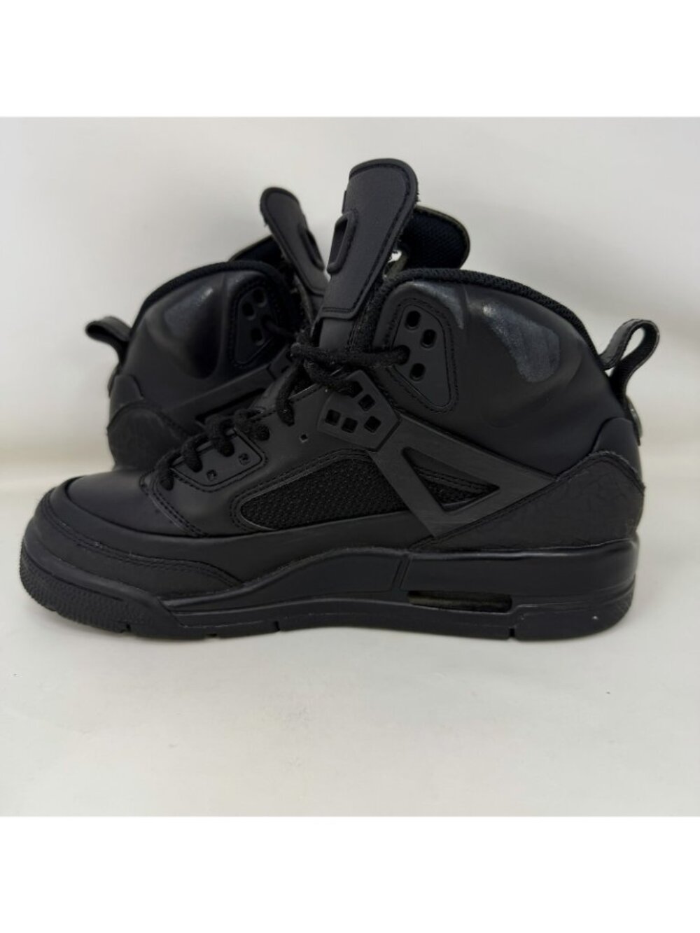 Nike Air Jordan Spizike Winterized Black Cat Shoes Size 6.5Y / Women’s Size 8 - Picture 7 of 8